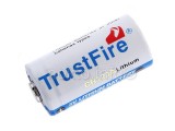 Bateria litowa 3V 1400mAh CR123A TrustFire biała