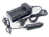Ładowarka CR123, AA, 18650, 16340 od 100-240v i 12-24v