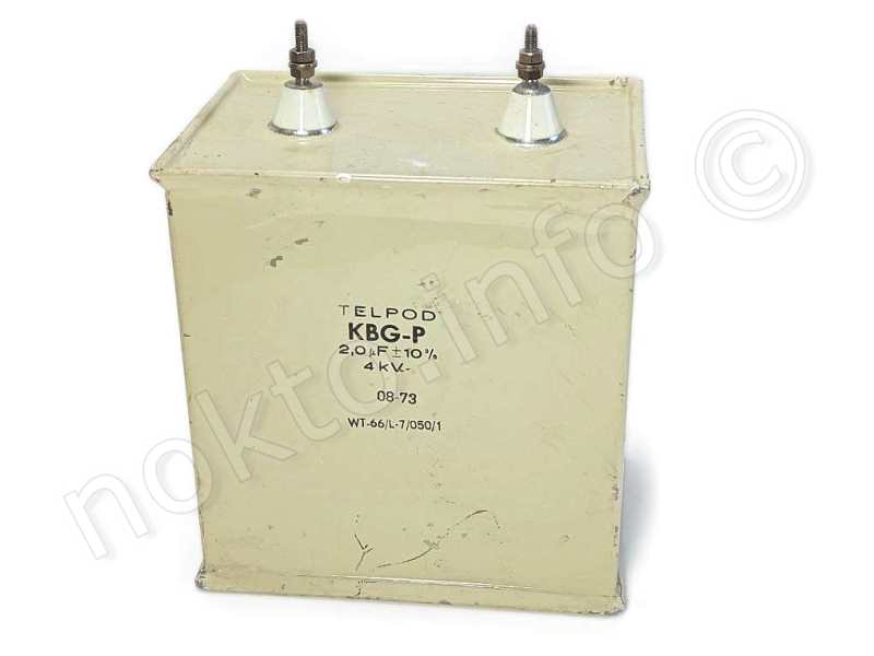 Kondensator 2,0 mkf 4 kV