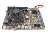 Płyta główna B75 USB BTC 12 GPU + RAM + CPU MINING