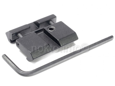 Przejściówka adapter z 11 na 20 mm 1 slot